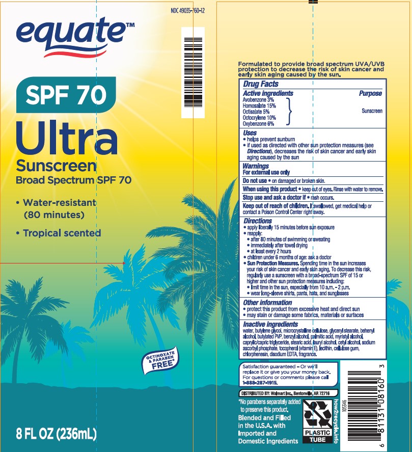 Pill image for Walmart Equate Spf 70 Ultra Sunscreen Lotion
