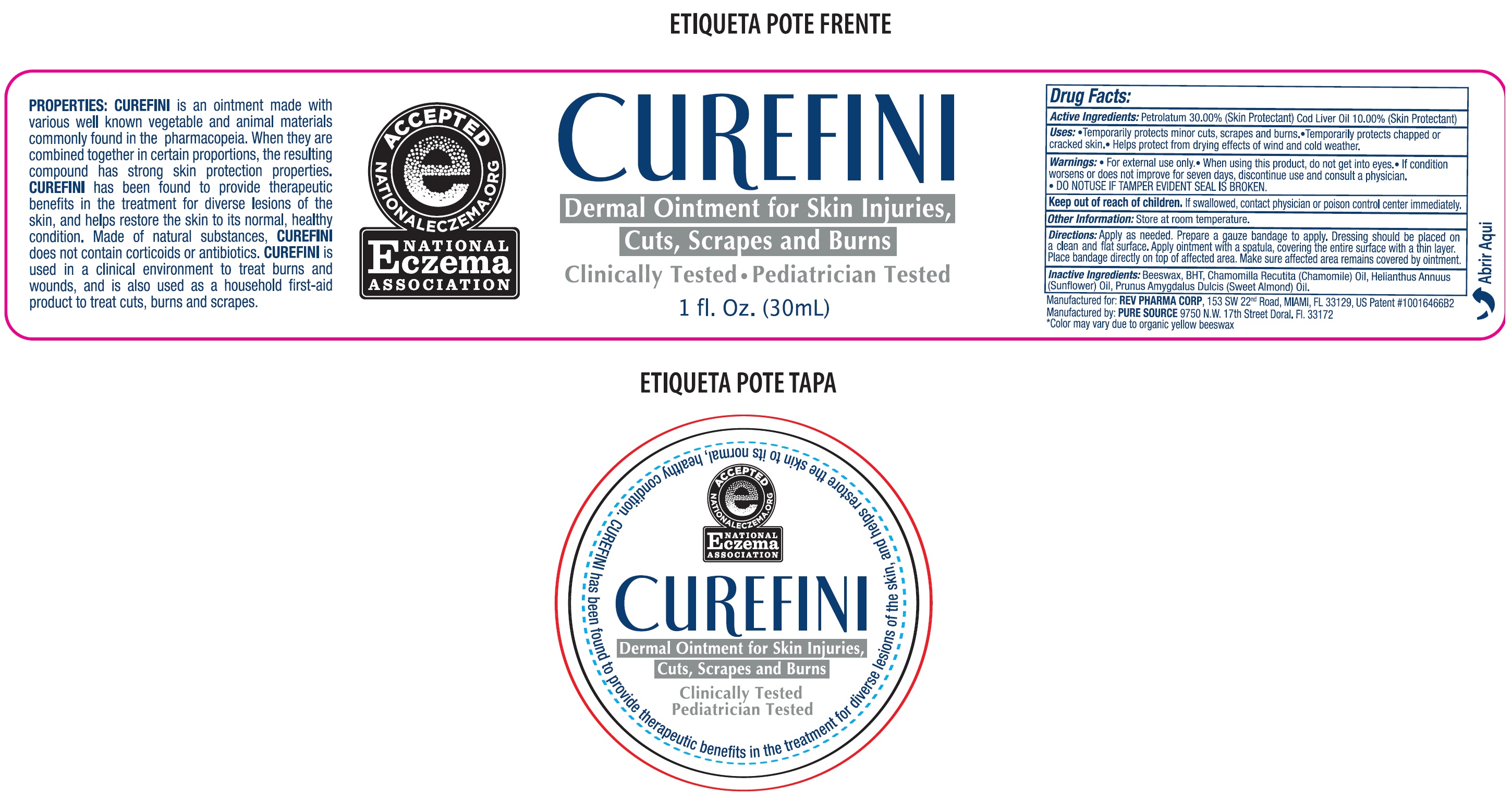 Pill image for Curefini Dermal Ointment