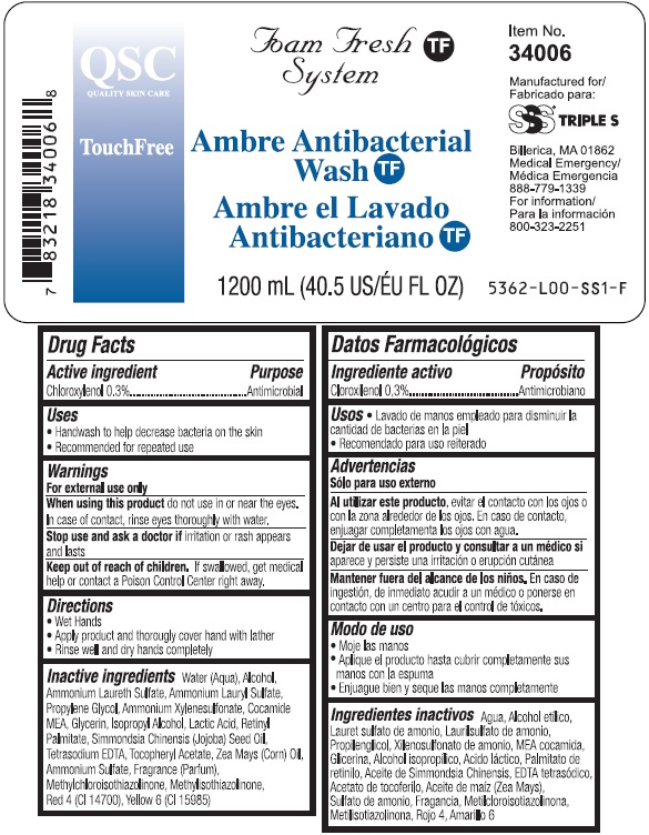Pill image for Qsc Tf Ambre Antibacterial Wash