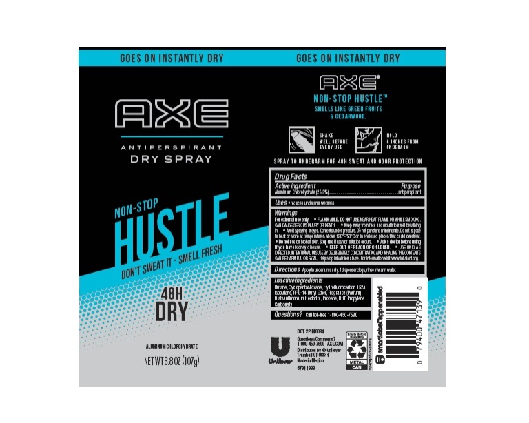 Pill image for Axe Non-stop Hustle Dry Spray 48hr Dry Antiperspirant
