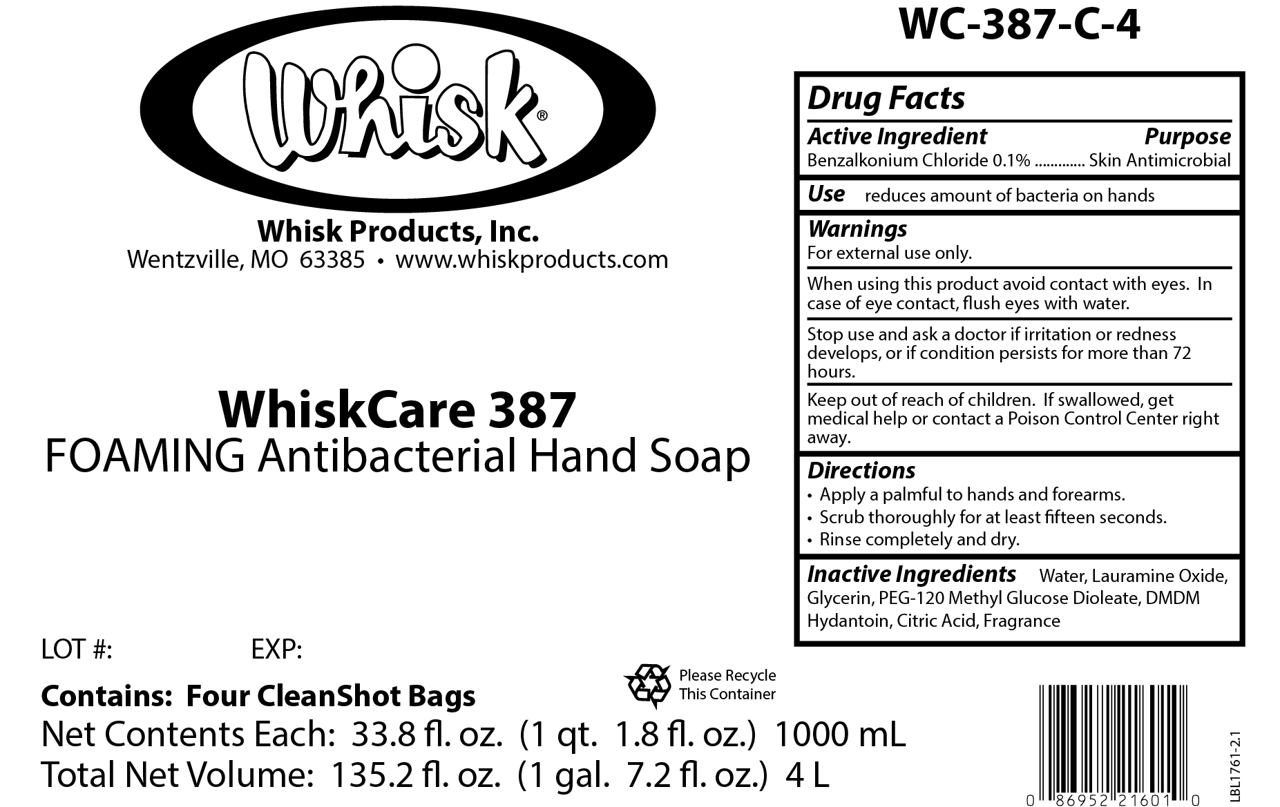Pill image for Whiskcare 387