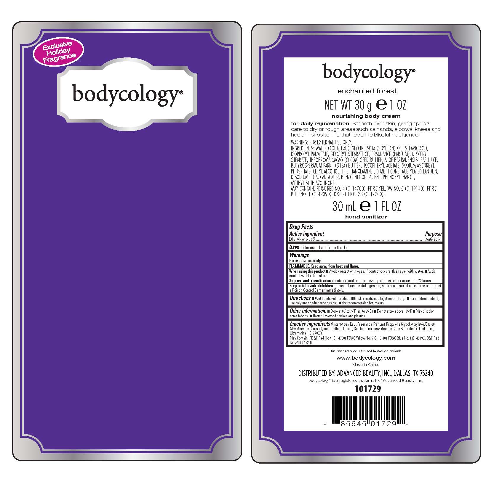 Pill image for Bodycology Enchanted Forest Handsanitizer