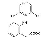 Pill image for Diclofenac Potassium Tablets, Usp 25 Mg