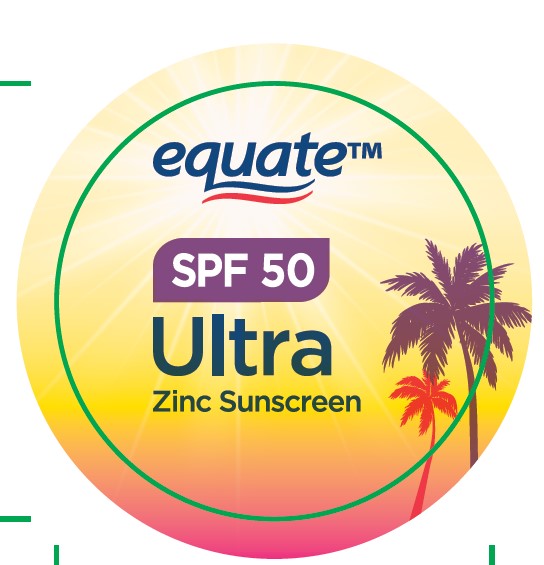 Pill image for Walmart Equate Spf 50 Ultra Zinc Sunscreen Lotion