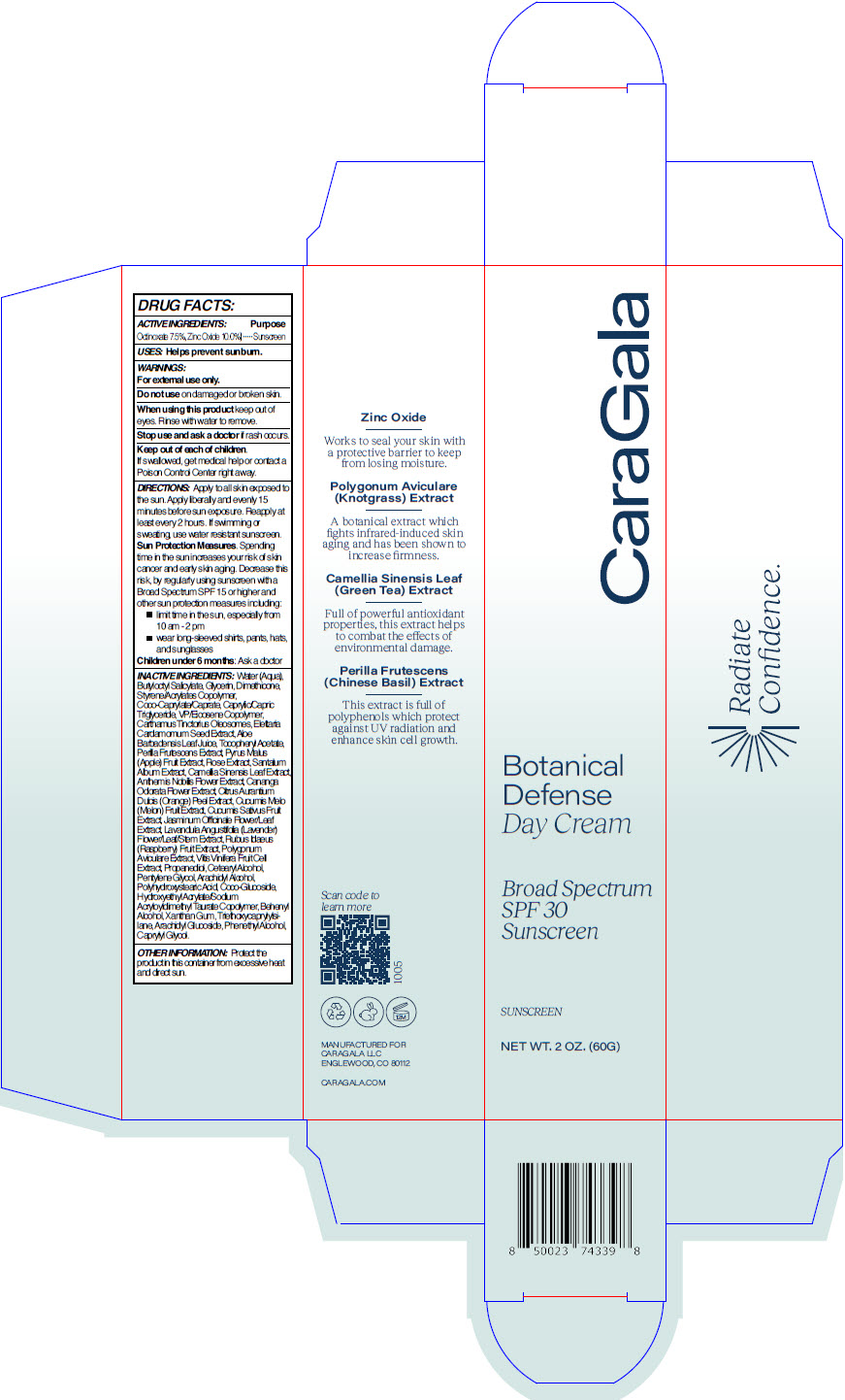 Pill image for Caragala - Botanical Defense Day Cream Broad Spectrum Spf 30 Sunscreen