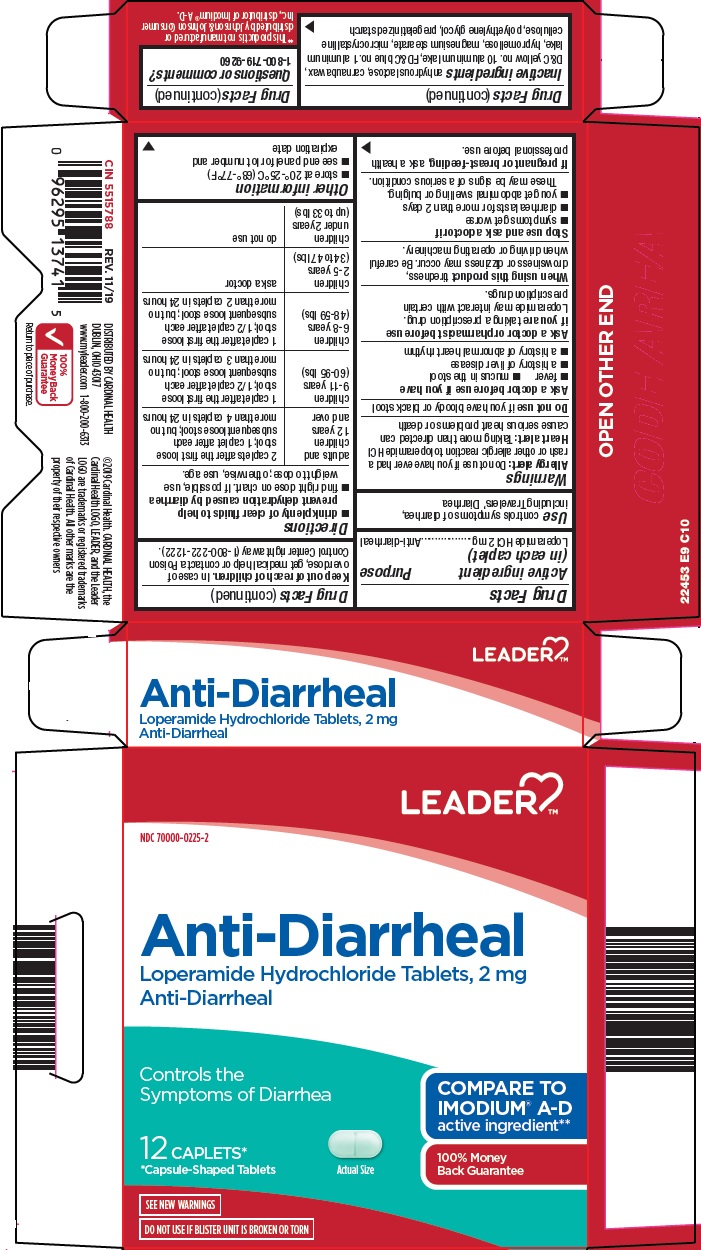 Pill image for Cardinal Health Anti-diarrheal Drug Facts