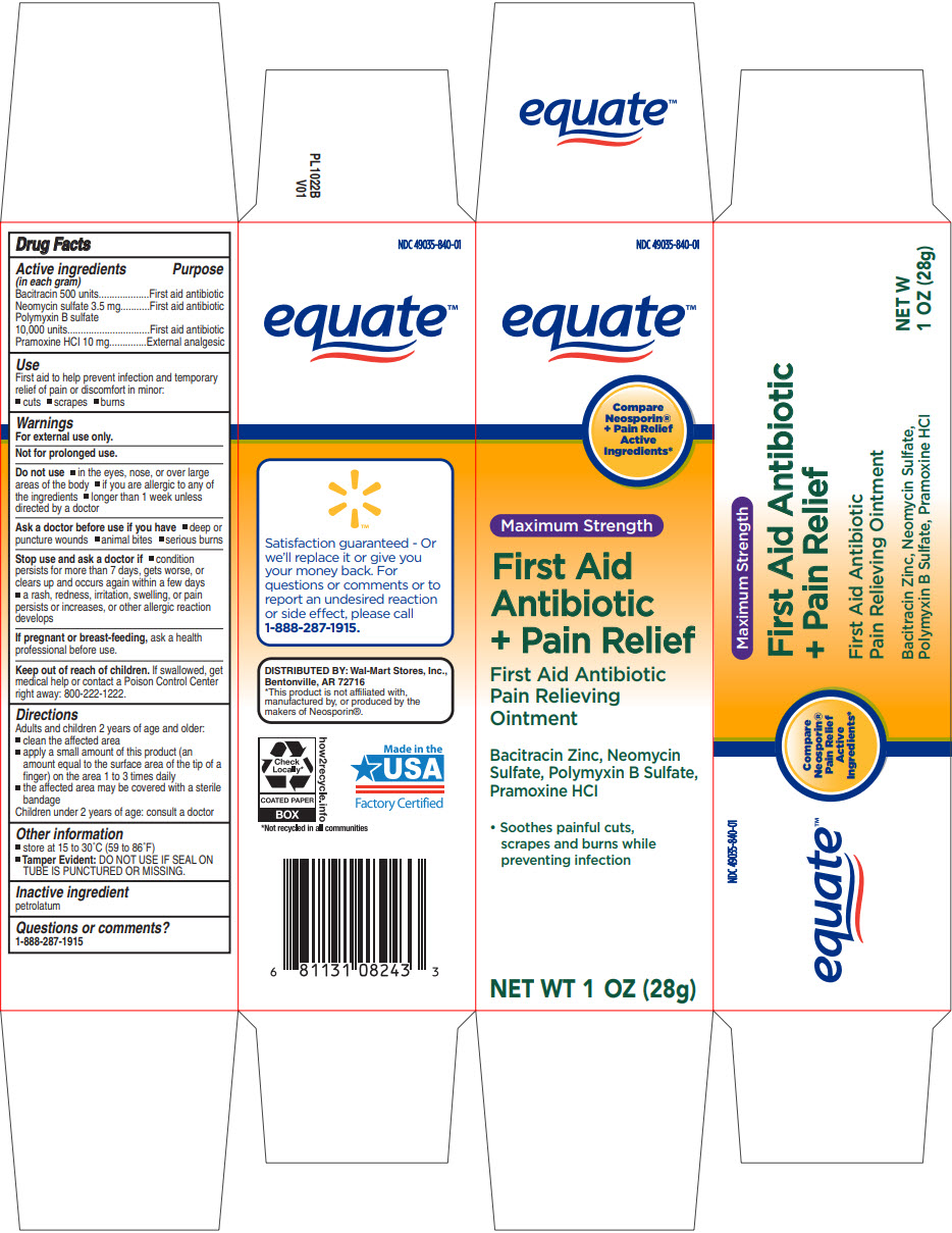 Pill image for Equate™ First Aid Antibiotic+pain Relief Ointment