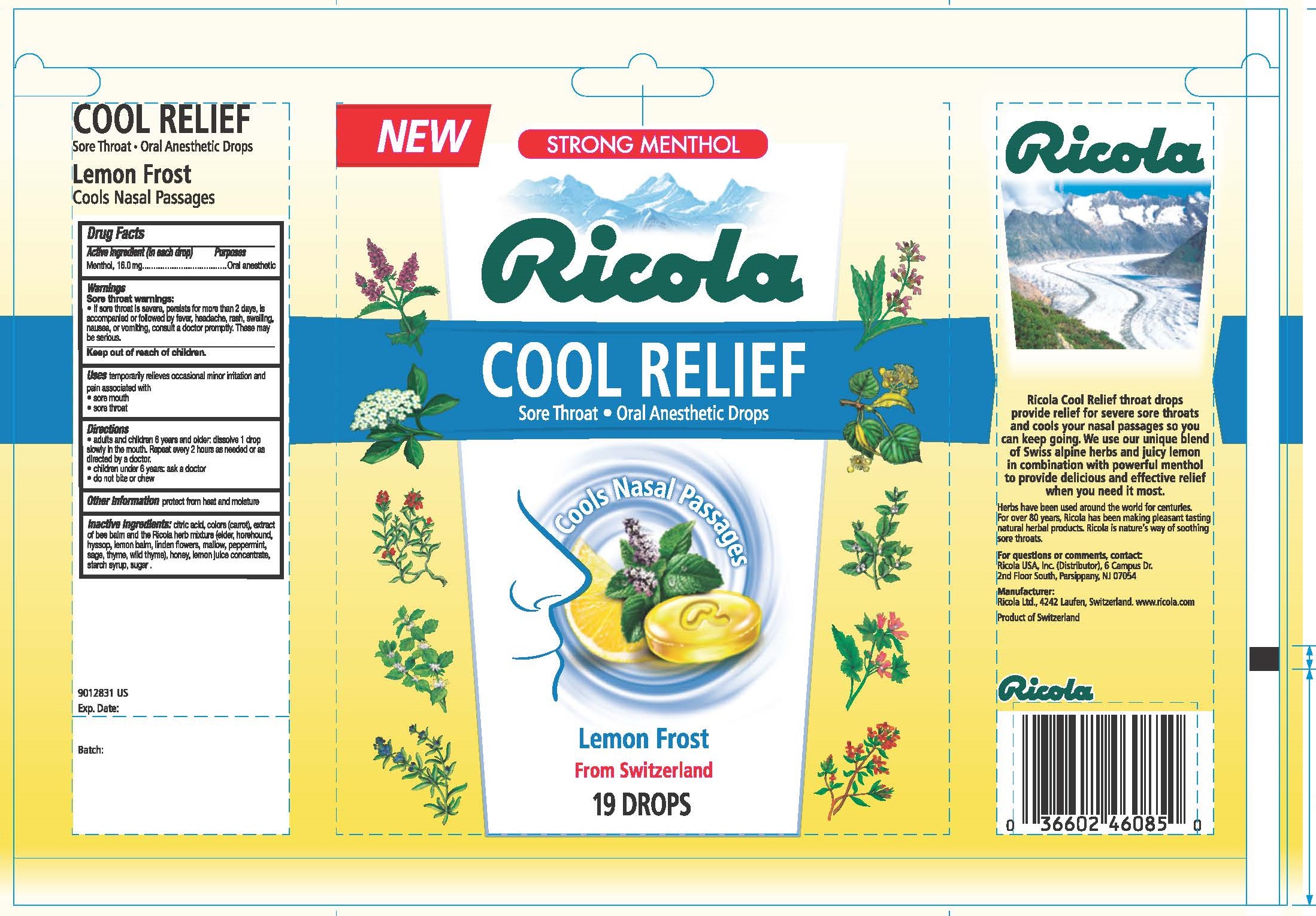 Pill image for cool relief lemon frost oral anesthetic