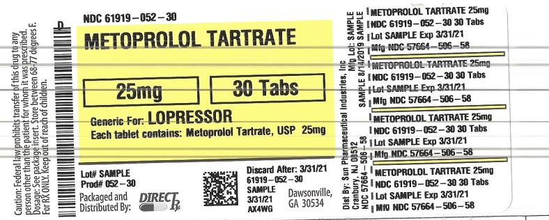 Pill image for Metoprolol Tartrate