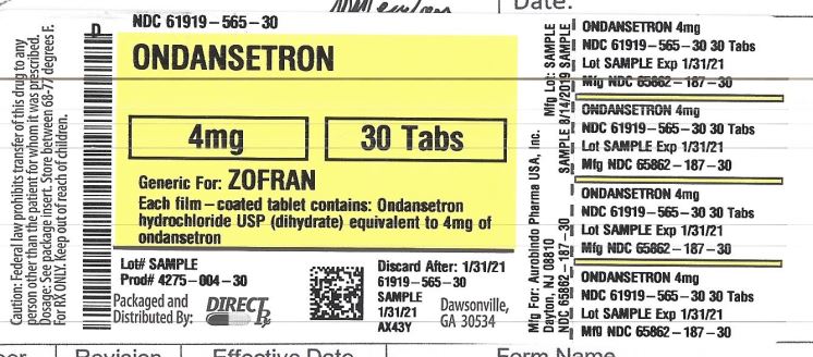 Pill image for Ondansetron 4mg
