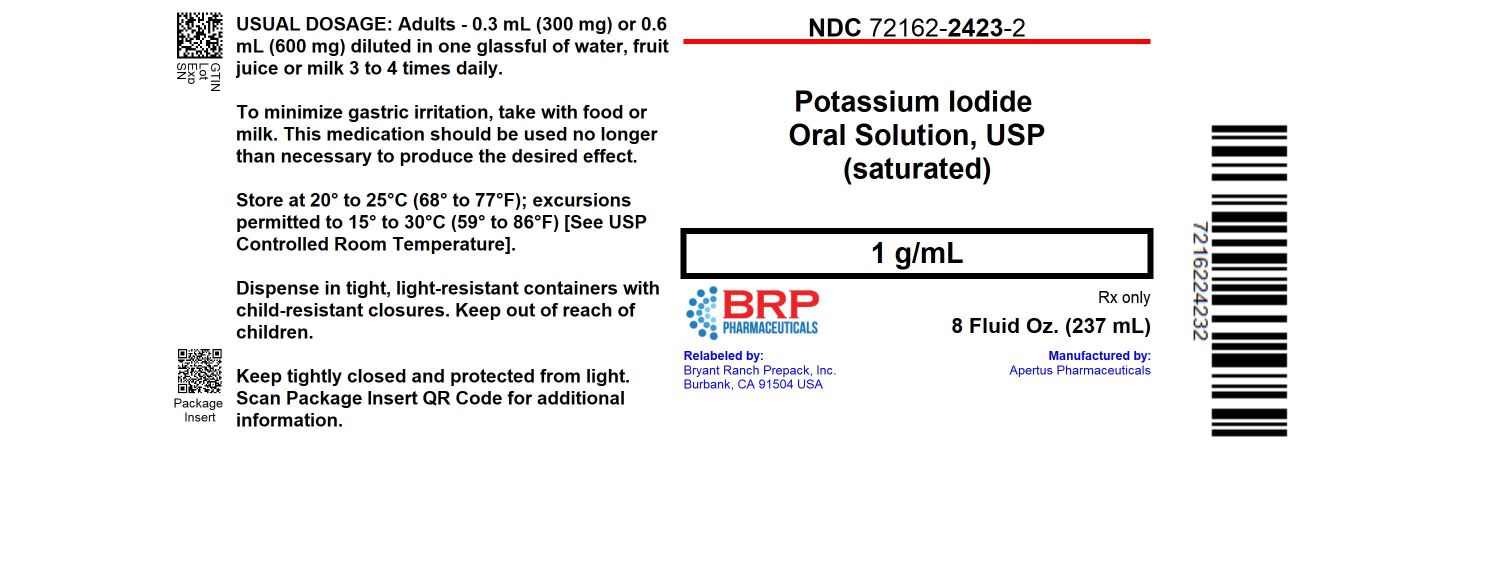 Pill image for Potassium Iodide Oral Solution, Usp (saturated) 1 G/ml