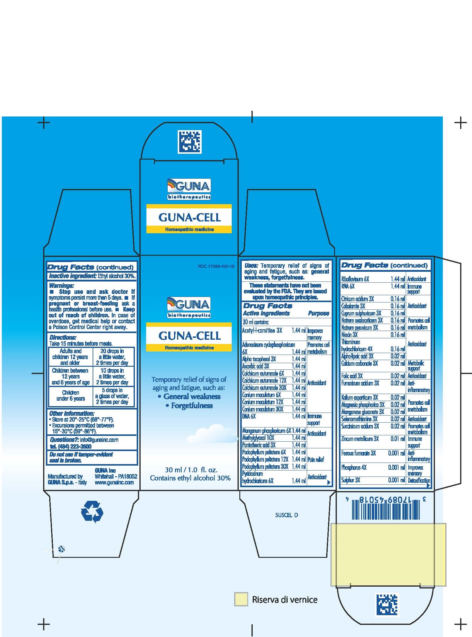 Pill image for Guna-cell