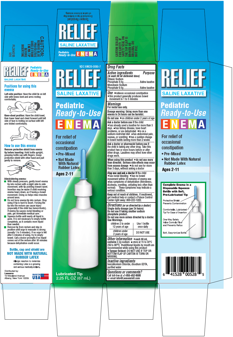 Pill image for Relief Pediatric Enema (natureplex)