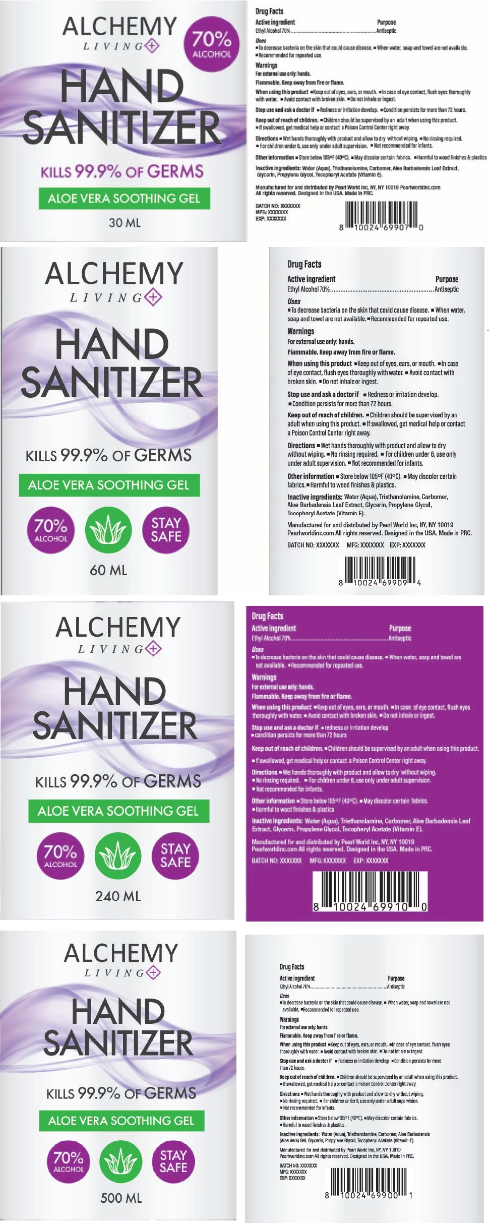 Pill image for Alchemy Living + Hand Sanitizer
