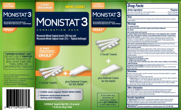 Pill image for Monistat 3 Combination Pack_ovule Inserts-tube_63736-019-03
