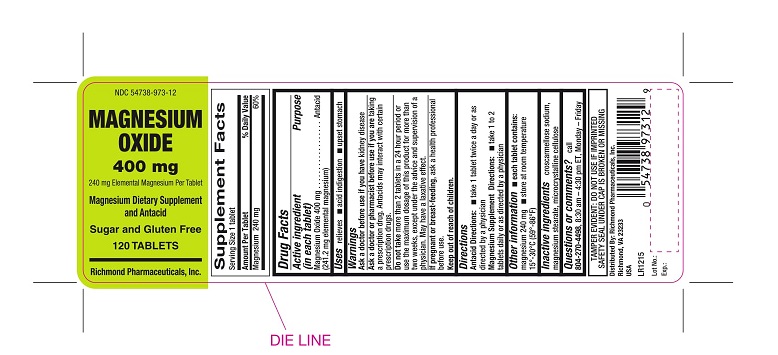 Pill image for Magnesium Oxide Tablets