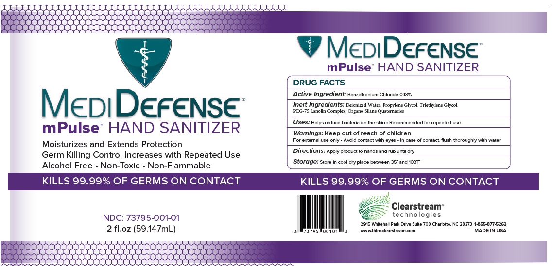 Pill image for Medi Defense Mpulse Hand Sanitizer