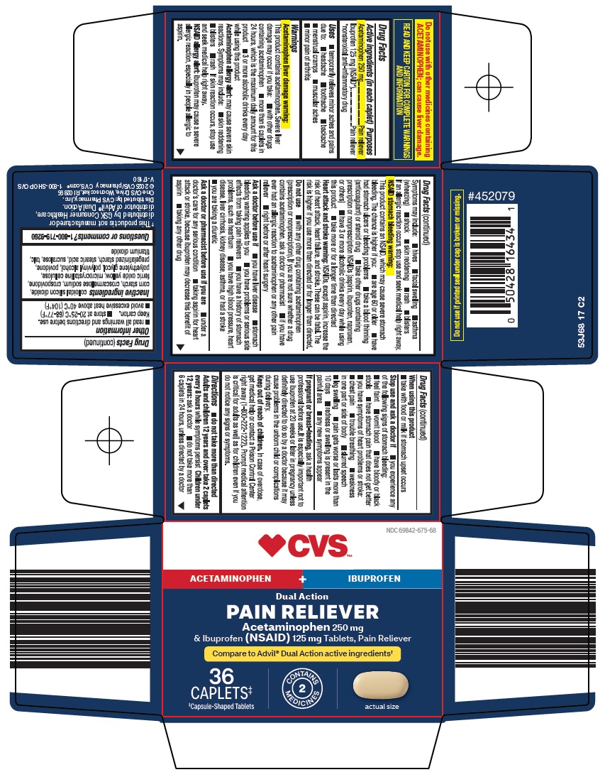 Pill image for Cvs Pharmacy, Inc. Pain Reliever Drug Facts