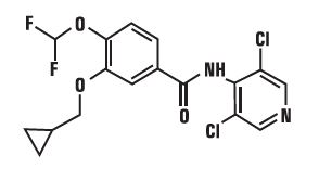 Pill image for These Highlights Do Not Include All The Information Needed To Use Roflumilast Tablets Safely And Effectively. See Full Prescribing Information For Roflumilast Tablets.