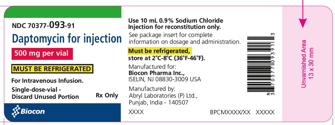Pill image for These Highlights Do Not Include All The Information Needed To Use Daptomycin For Injection Safely And Effectively. See Full Prescribing Information For Daptomycin For Injection.