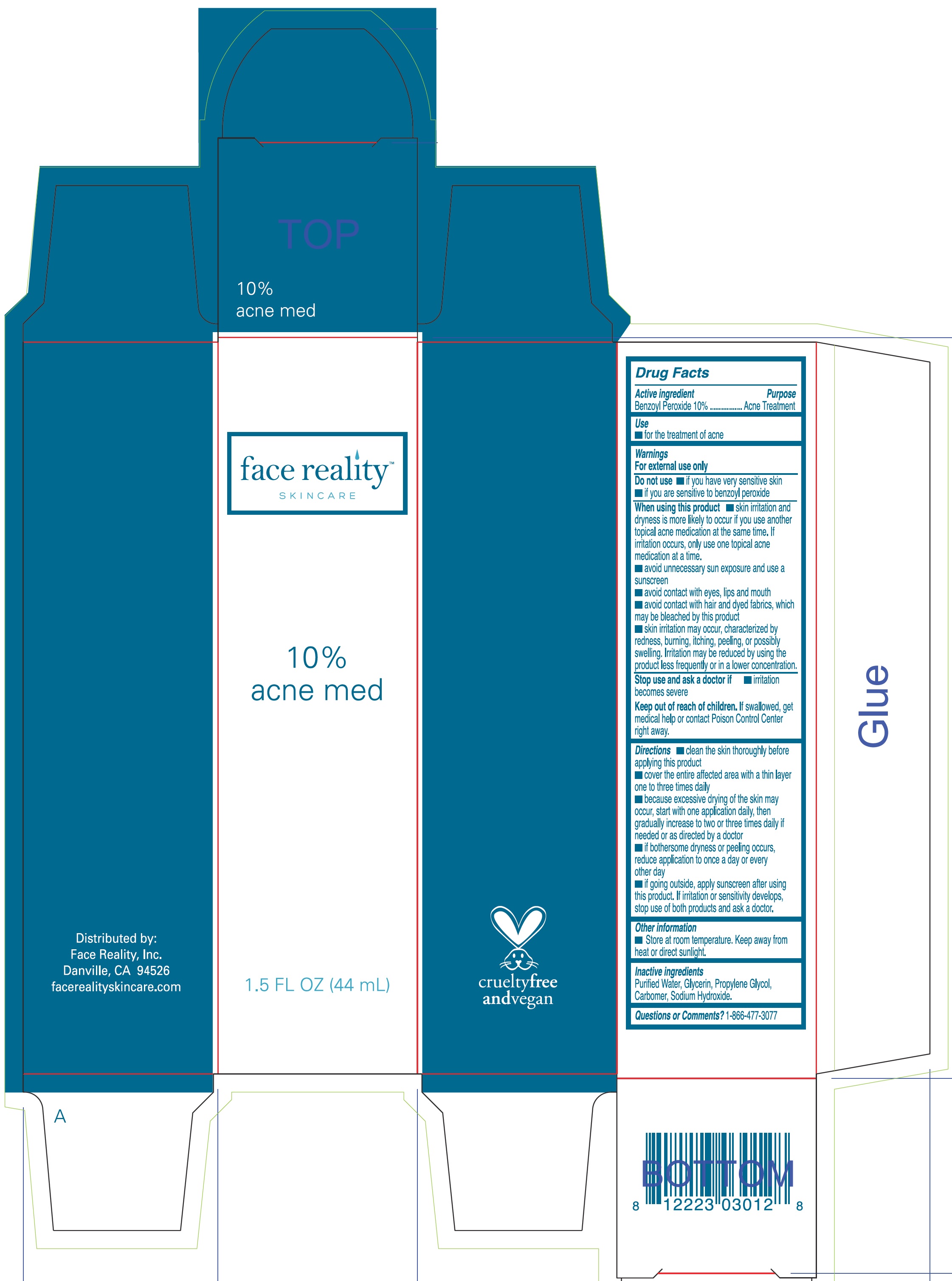 Pill image for 10% Acne Med