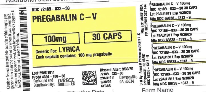 Pill image for Pregabalin