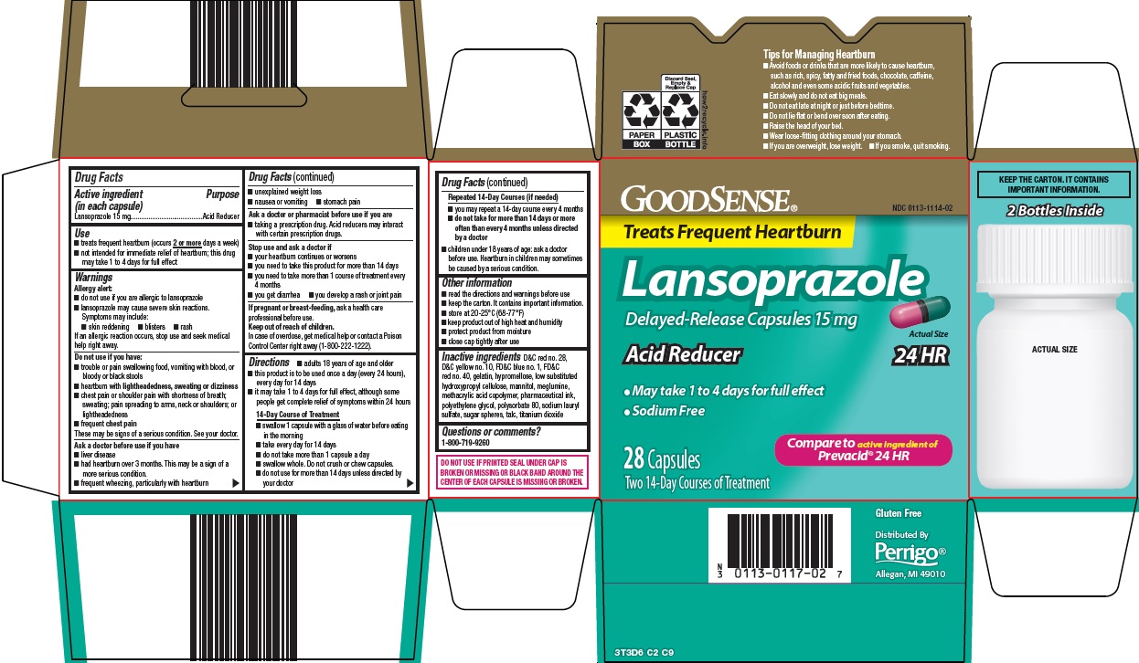 Pill image for Perrigo Lansoprazole Drug Facts