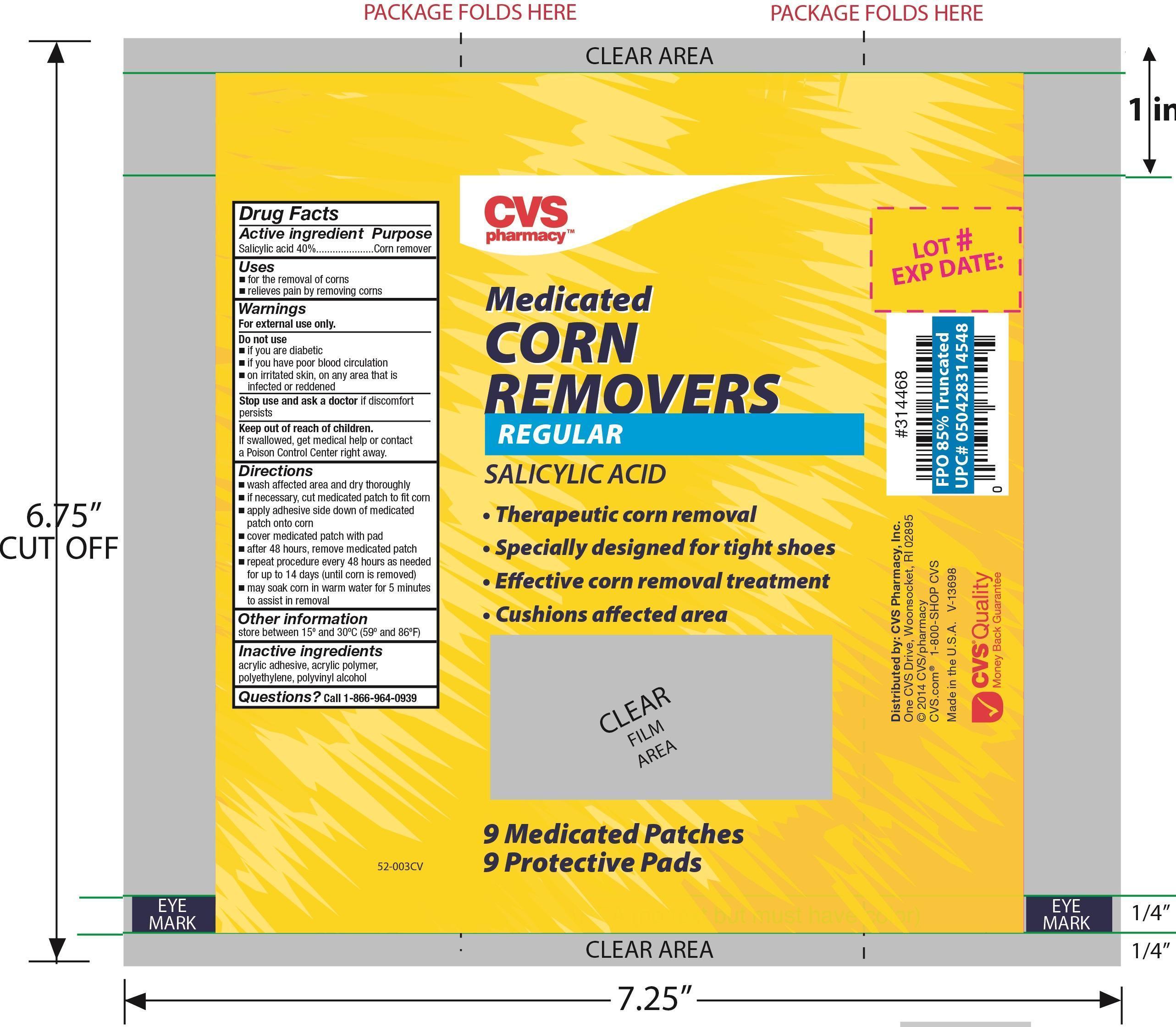 Pill image for Cvs Medicated Corn Removers