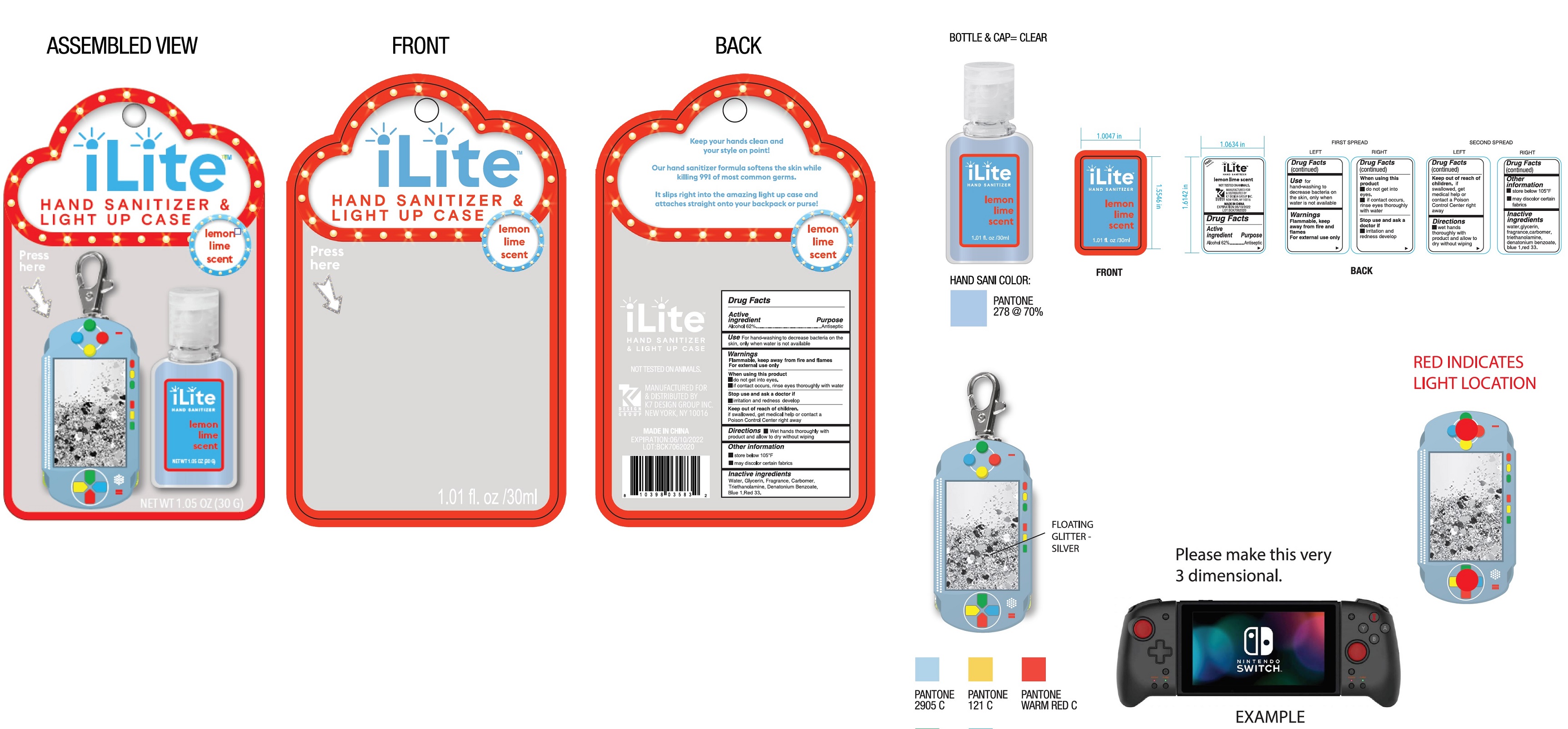 Pill image for Lemon Lime Scent Hand Sanitizer