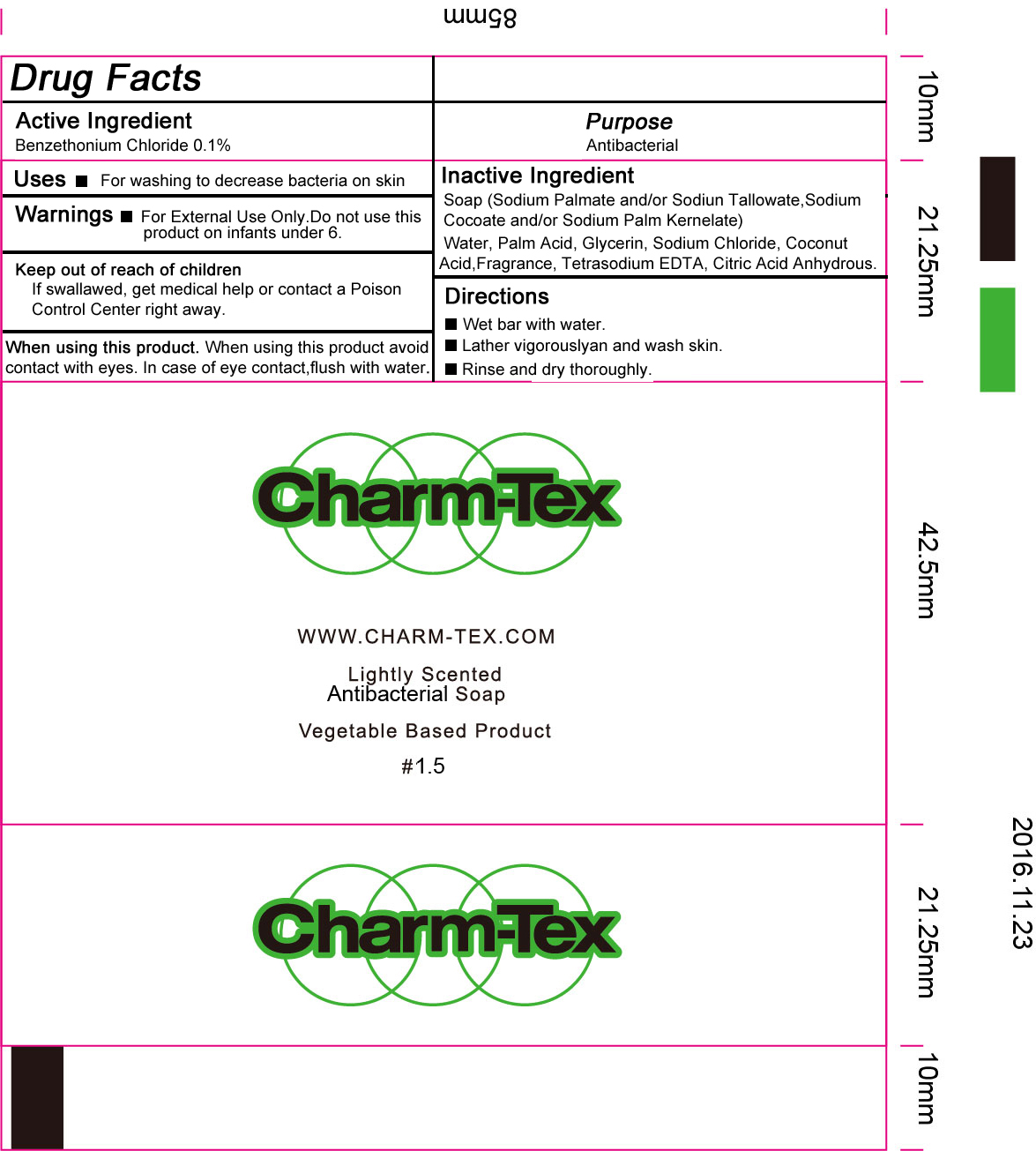 Pill image for Charm-tex Antibacterial Soap