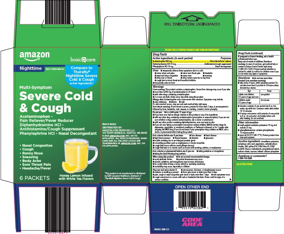 Pill image for Amazon Severe Cold & Cough Drug Facts