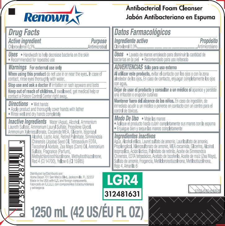 Pill image for Renown Antibacterial Foam Cleanser