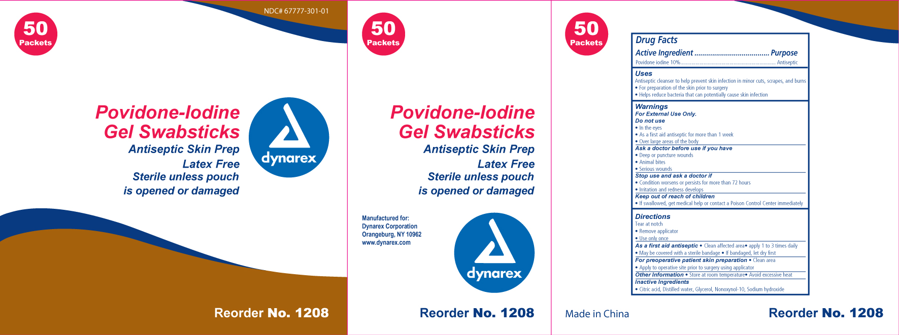Pill image for Povidone Iodine Gel Swabstick
