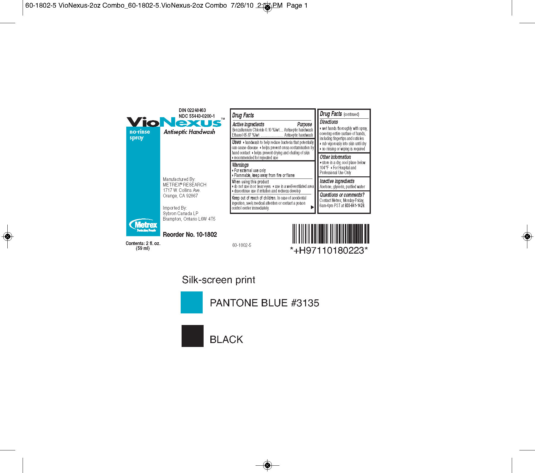 Pill image for Vionexus No Rinse Spray