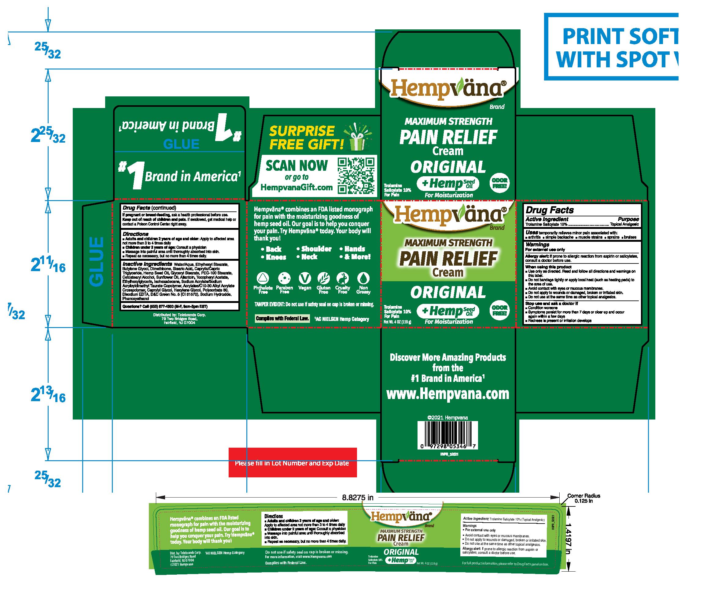 Pill image for Hempvana Pain Relief Cream