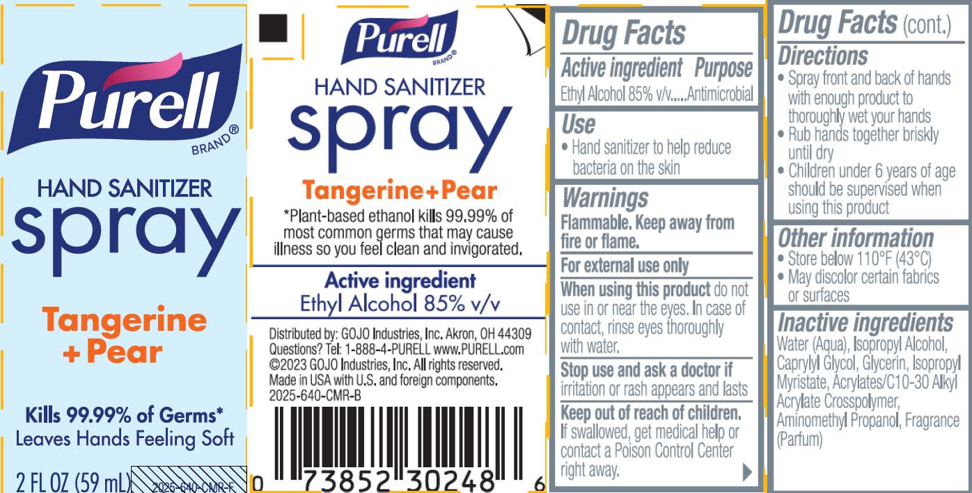 Pill image for purell® hand sanitizer spray tangerine pear