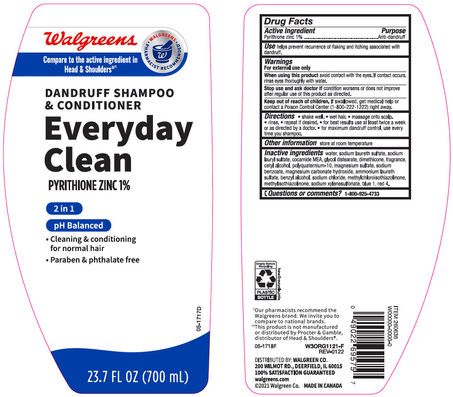 Pill image for Walgreens Everyday Clean Dandruff Shampoo & Conditioner