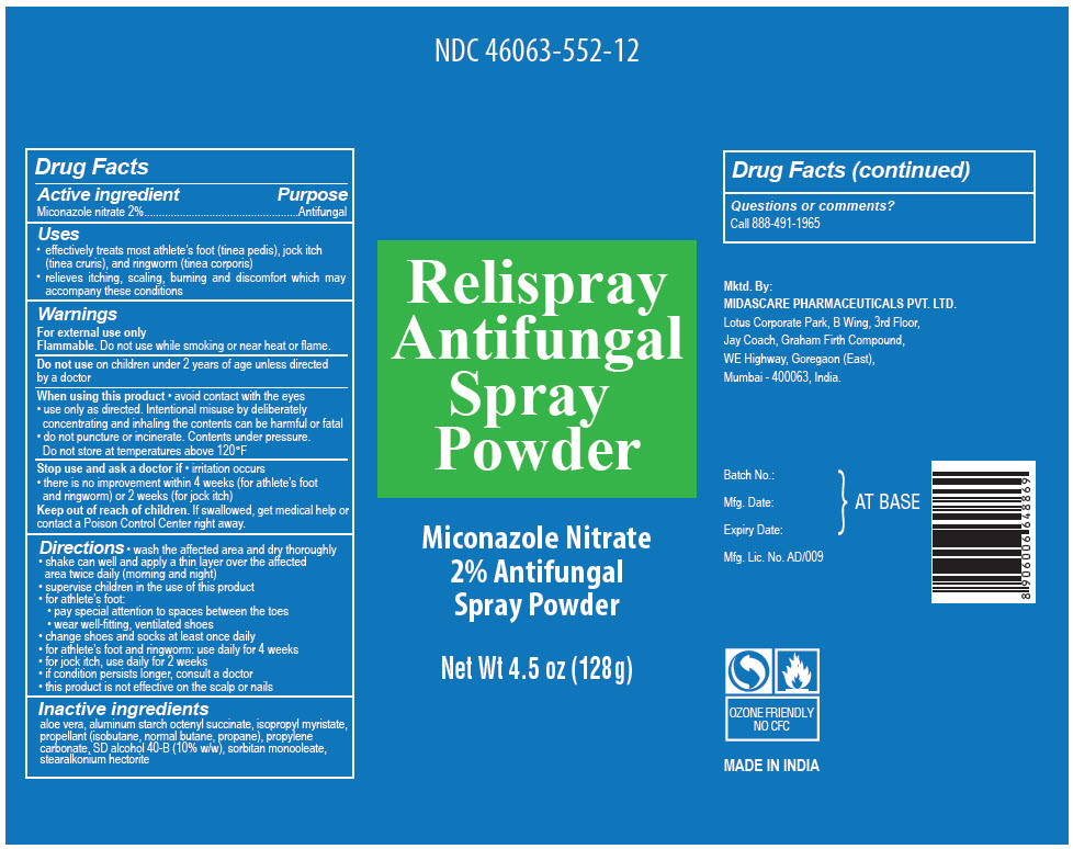 Pill image for Relispray Antifungal Spray Powder