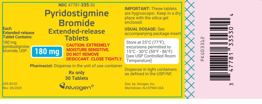 Pill image for Pyridostigmine Bromide Extended-release Tablets, 180 Mg