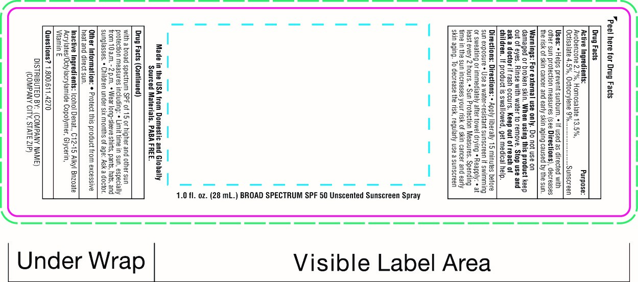 Pill image for Zsunpl - Spf 50 Sunscreen Spray