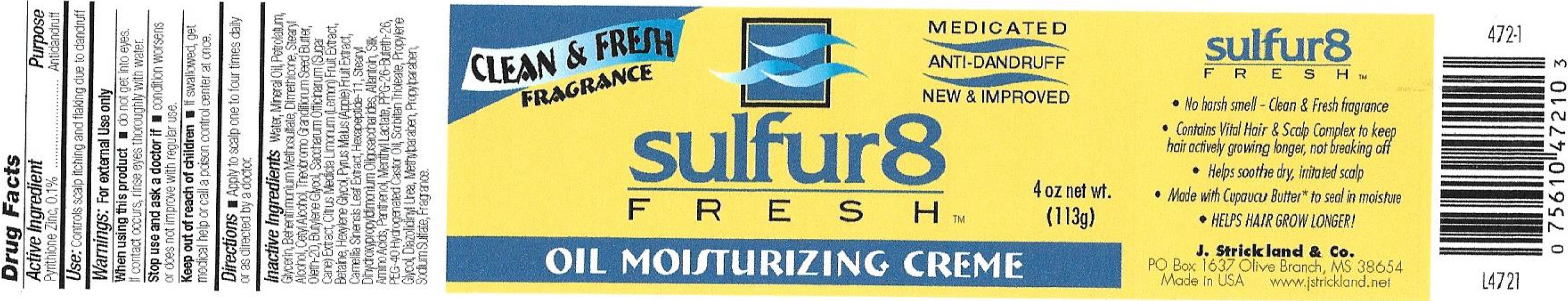 Pill image for Sulfur 8 Fresh Anti-dandruff Oil Moisturizing Cream