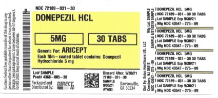 Pill image for Donepezil Hydrochloride