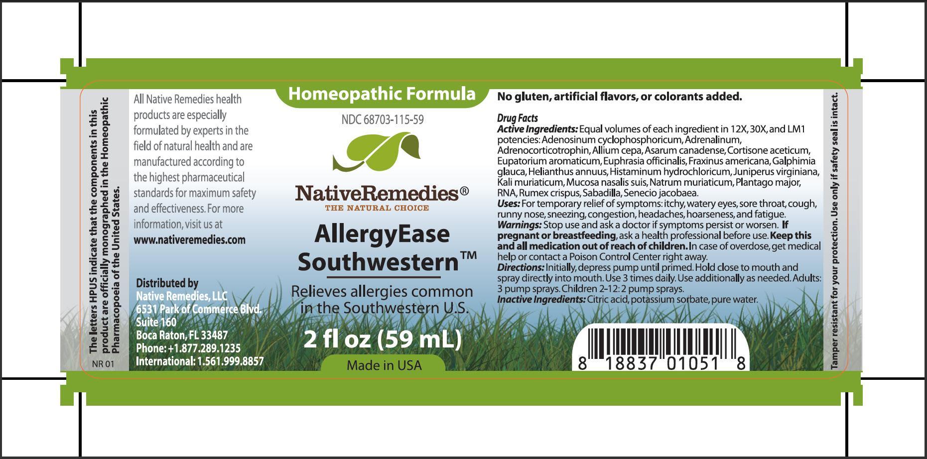 Pill image for allergyease southwestern