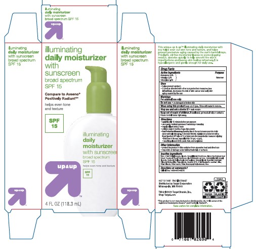 Pill image for Up And Up Illuminating Daily Moisturizer With Sunscreen Broad Spectrum Spf 15