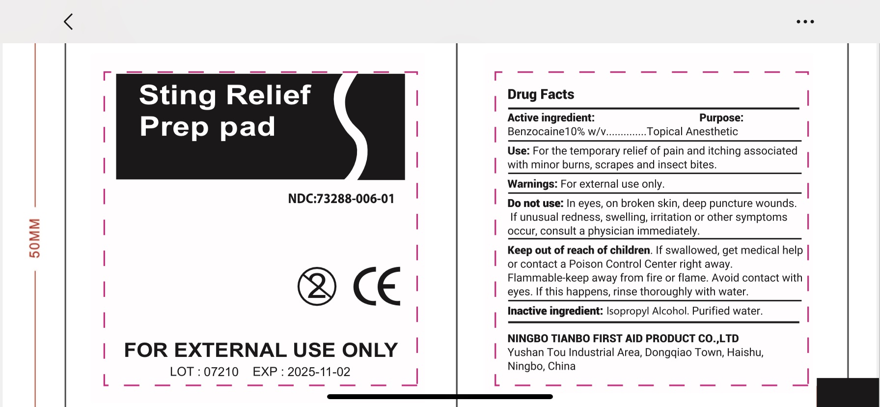 Pill image for 73288-006