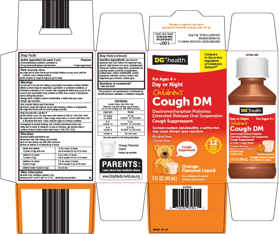 Pill image for Dolgencorp, Llc Cough Dm Drug Facts