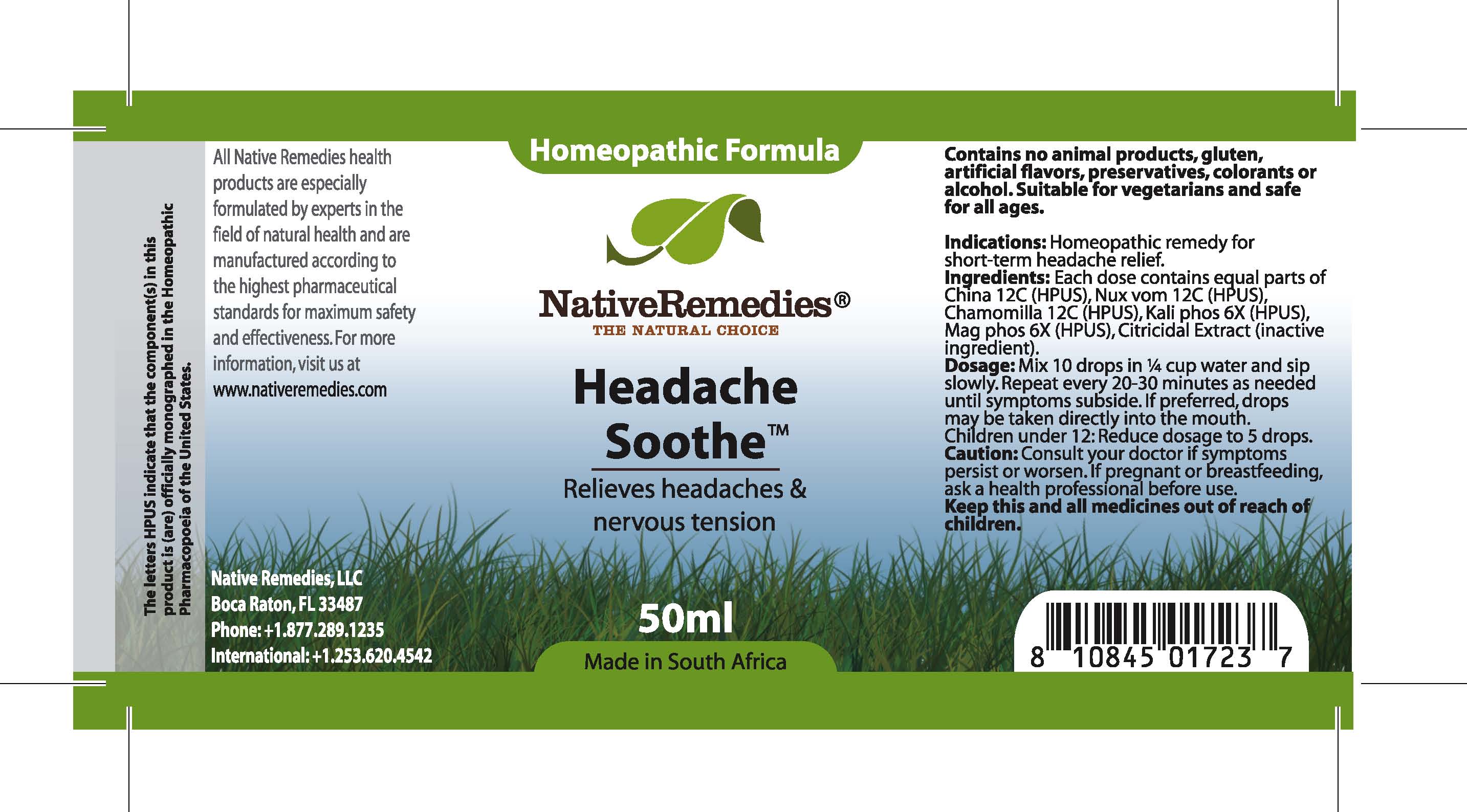 Pill image for Headache Soothe