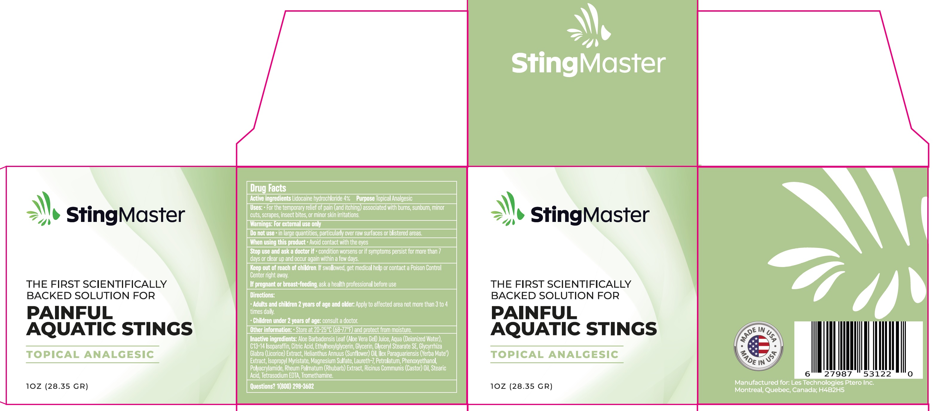 Pill image for Sting Master Cream