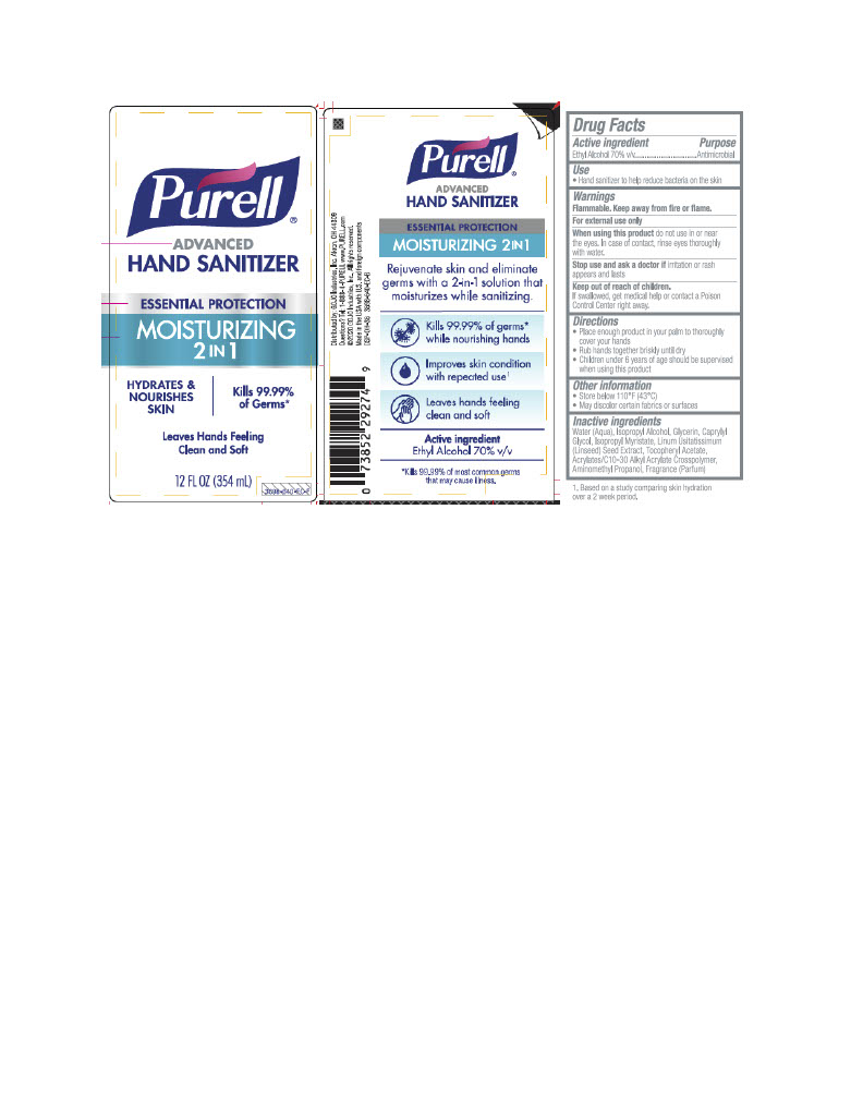 Pill image for Purell Advanced Hand Sanitizer Moisturizing 2in1