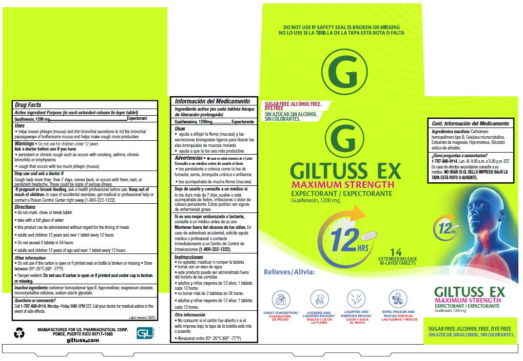 Pill image for Giltuss Ex Maximum Strength